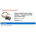 thumbnail image 2 of Engine Crankshaft Position Sensor Connector - Compatible with 2000 - 2004 Chrysler 300M 2001 2002 2003, 2 of 2