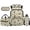Camo Fish Camo Bow, variant on HUISEFOR Duck Camo School Backpack Set for Girls Boys, 17 Inch Flap Backpack School Bag with Lunch Bag, Pencil Case and Water Bottle Holder for Preschool Elementary Bookbag Set