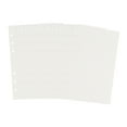 thumbnail image 1 of 320 Sheets A6 Empty Refill Paper Loose-Leaf Replacement Core Practical Notebook Refill Paper for Students Staff Use White, 1 of 8