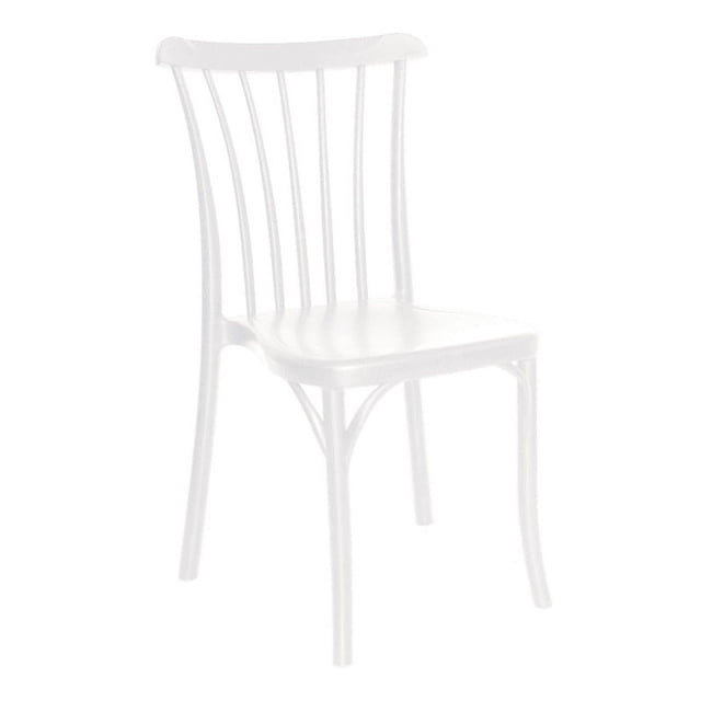 Offiho Silla de Comedor Vintage Para Eventos Apta para Exterior e Interior con Protección UV, Modelo Nordik OHV118 Offiho NORDIK