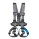 thumbnail image 1 of Arnés de cuerpo completo con protección caídas, transpirable, ajustable, con ajuste de hebilla de conexión rápida, arnés de construcción para Azul, 1 of 8