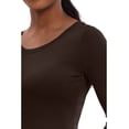 thumbnail image 2 of Healing Hands Women's Underscrub Soft Knit Melissa Longsleeve Scrub Tee with Breathable & Easy Care Fabric 5047, 2 of 9