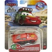 Disney Pixar Cars Color Changers 1:55 Scale Toy Car, Cryptid Buster Lightning McQueen to Flash McQueen