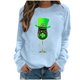 thumbnail image 1 of TaTaai Hoodies Shirts for Women Early Fall Long Sleeve Tops Vintage Graphic Outfits Tops Fashion Pullover Tees Gift, 1 of 7