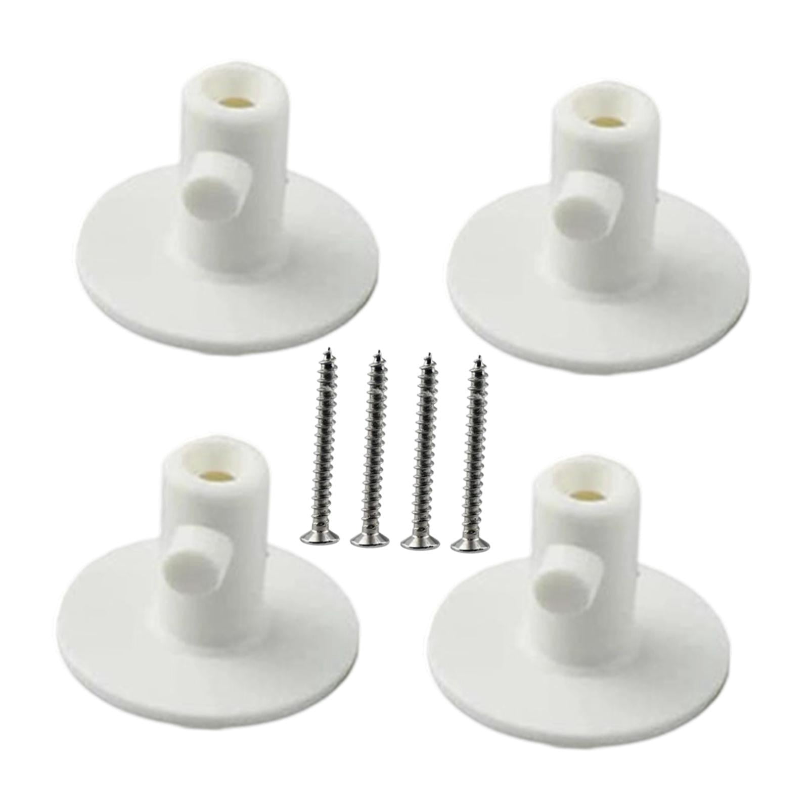 Luzkey 4 Pieces Stand Mixer Attachment Holders Kitchen Accessory Organizer Parts Convenient with Screws Mixers Attachments Organizer
