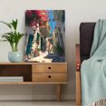 thumbnail image 5 of European Street Bougainvillea Bicycle Canvas Print, Scenic Wall Art for Living Room Bedroom Dining Room Cafe Hotel Office Decor, 5 of 8