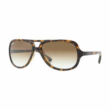 Ray-Ban RB4162-710/51 Light Havana Aviator Brown Gradient Lens Sunglasses -  