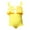 Yellow, variant on Penkiiy Toddler Kids Baby Girls Summer Small Ruffle Color Sling One-piece SwimsuitGirls Bikini Swimsuits 4-16 On Sale Yellow 3-4 Years