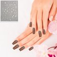 thumbnail image 3 of Nail Enhancement 3D Sticker 3D Gold Stamping Shining Sun Star Shining Back Adhesive Nail Stick, 3 of 3
