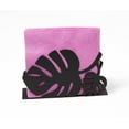 thumbnail image 6 of Mango Steam Metal Tabletop Napkin & Letter Holder - Leaf, Black (6" L x 1.75" W x 4" H), 6 of 10