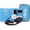 SkyBlue, variant on SCIan Aneroid Sphygmomanometer Manual Blood Pressure Cuff with D-Ring Universal Cuff 10-16" Carrying Bag for Nurse Doctor Senior Adult Black Large