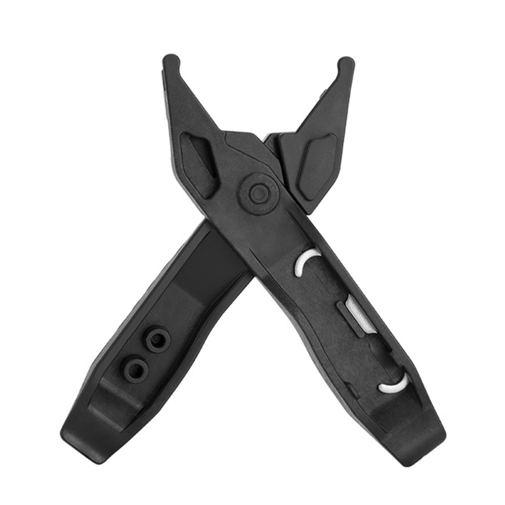 Bike Buckle Plier Plastic Pry Tire Rod Bike Repairing Accessory (Black