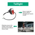 thumbnail image 3 of yeacher Electric Scooter Taillight LED Rear Brake Light Safety Warning Lamp Waterproof Compatible with MAX G30D, 3 of 7