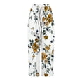 thumbnail image 5 of Sexlip Womens Vintage Floral Print Spaghetti Strap Sleeveless Loose Jumpsuit Wide Leg Pants Vibrant Stylish Everyday Outfit Blue S, 5 of 5