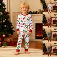 thumbnail image 2 of Gaexia Kids Christmas Pajamas Cotton Long Sleeve Matching Holiday Set Toddler Boys Girls Kids Xmas Jammies, 2 of 5
