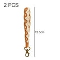 thumbnail image 2 of 2 Pcs Boho Macrame Keychain Bracelet Handmade Wristlet Keychain Keyring Holder Wrist Lanyard, 2 of 5