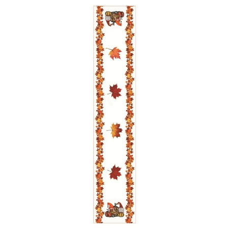 

Clearance Deals Thanksgiving Table Runner Fall Thanksgiving Table Runner For Party For Farmhouse Kitchen Home Dining Coffee Table