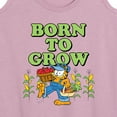 thumbnail image 3 of Garfield - Born To Grow - Women's Racerback Tank Top, 3 of 5