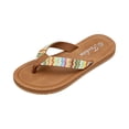thumbnail image 2 of Women's Arch Support Flip Flops Comfortable Casual Summer Beach Thong Sandals,40, 2 of 6
