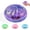 Purple, variant on Rare Style Sugar Dumpling Squishy, Glitter Squishies Dumpling Mystery Box, Viral Bao Bun Food Squeeze, Stress Relief Fidget (Pink)