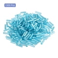 thumbnail image 3 of Uxcell 1300 Pack Glass Bugle Beads, 6x1.7mm Tube Mini Loose Glass Seed Spacer Bead for DIY (Sky Blue), 3 of 6