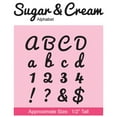 thumbnail image 2 of CottageCutz Die W/Foam -Sugar & Cream Alphabet .5"H, 2 of 2