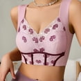 thumbnail image 2 of Brasier Sujetador de Encaje con Espalda Descubierta para Mujer, sin Tirantes, Ajustado, Ajustable y Fruncido, Talla Grande, 2025 Grande, 2 of 4