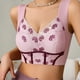 thumbnail image 2 of Brasier Sujetador de Encaje con Espalda Descubierta para Mujer, sin Tirantes, Ajustado, Ajustable y Fruncido, Talla Grande, 2025 Grande, 2 of 4