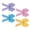 H, variant on Faux Burlap Ribbon Bows Farmhouses Wreath Bows for Outdoor Indoor Front Door Home Decorations Tree Toppers Bowknot