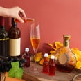 thumbnail image 3 of Minibotellas de licor Tessco de 50 ml de plástico con tapa, 100 unidades, color blanco, 3 of 7