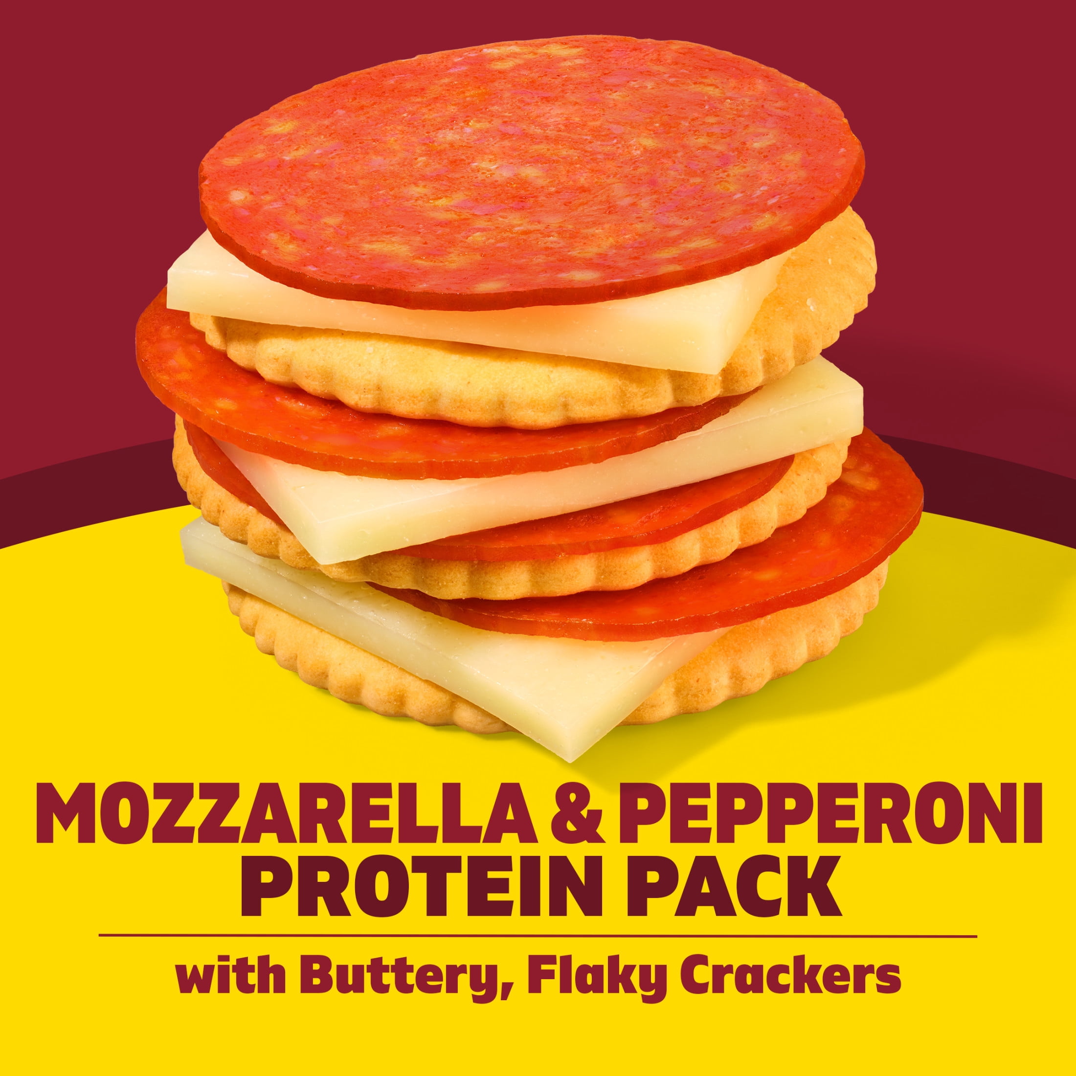 Lunchables Mozzarella & Pepperoni Protein Pack, 2.25 oz Pack