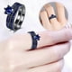thumbnail image 3 of Anillos apilables Blue Manriver para mujer circonitas con piedras preciosas y diamantes de imitación tamaño 5-12 azul 77, 3 of 5
