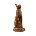 thumbnail image 2 of Figura de gato egipcio, recuerdo coleccionable para armarios, estanterías, escritorios y hogar. M, 2 of 7