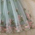 thumbnail image 5 of CAUYDY Toddler Baby Girl Dress Ruffle Sleeveless Kids Girl Tulle Dresses Children Girls Graduation Dresses 3T 4T 5T 6T 7T Girls Summer Princess Dress (Sizes 7-8 Years,D1-Light Green), 5 of 8