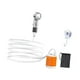 thumbnail image 2 of Ducha portátil para acampar, eléctrica, fácil de instalar, a prueba de fugas, recargable, IPX7, resistente al agua, para jardinería, RV, baño, riego 7500 mAh, 2 of 8