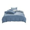 thumbnail image 1 of Ensemble de Literie Réversible Doux, Ensemble de Couette en Peluche Confortable 4 Pcs Taille Grand, 1 of 5