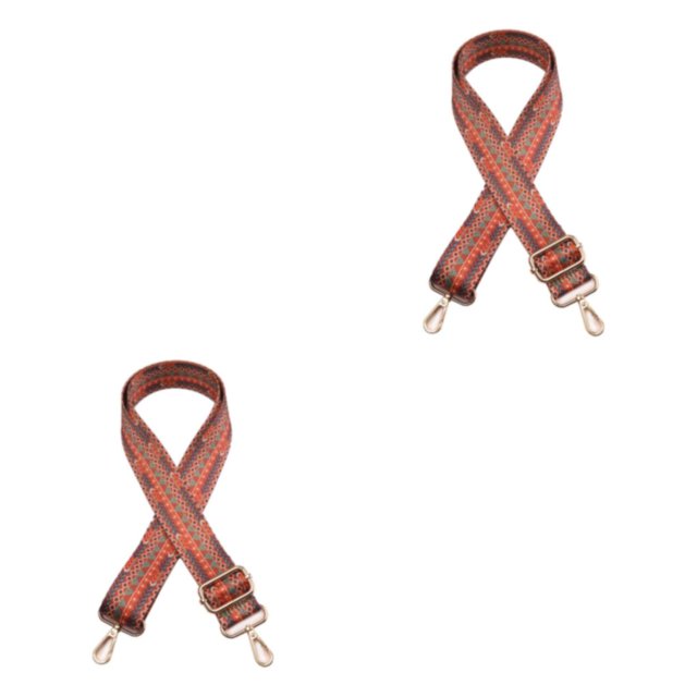 Youkk Sangle de Sac Bandoulière avec Style Ethnique Réglable et Polyvalente Robuste et Durable en Coton Sangle de Sac Bandoulière comme Montré 31 2ensemble