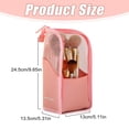 thumbnail image 3 of Toiletry Bag,Standing Travel Toiletry Bag for Women,Portable Waterproof Lightweight Cosmetic Makeup Bag Organizer Small Toiletry Stationery Bag for Traveling, Accessories, Essentials(Pink), 3 of 9