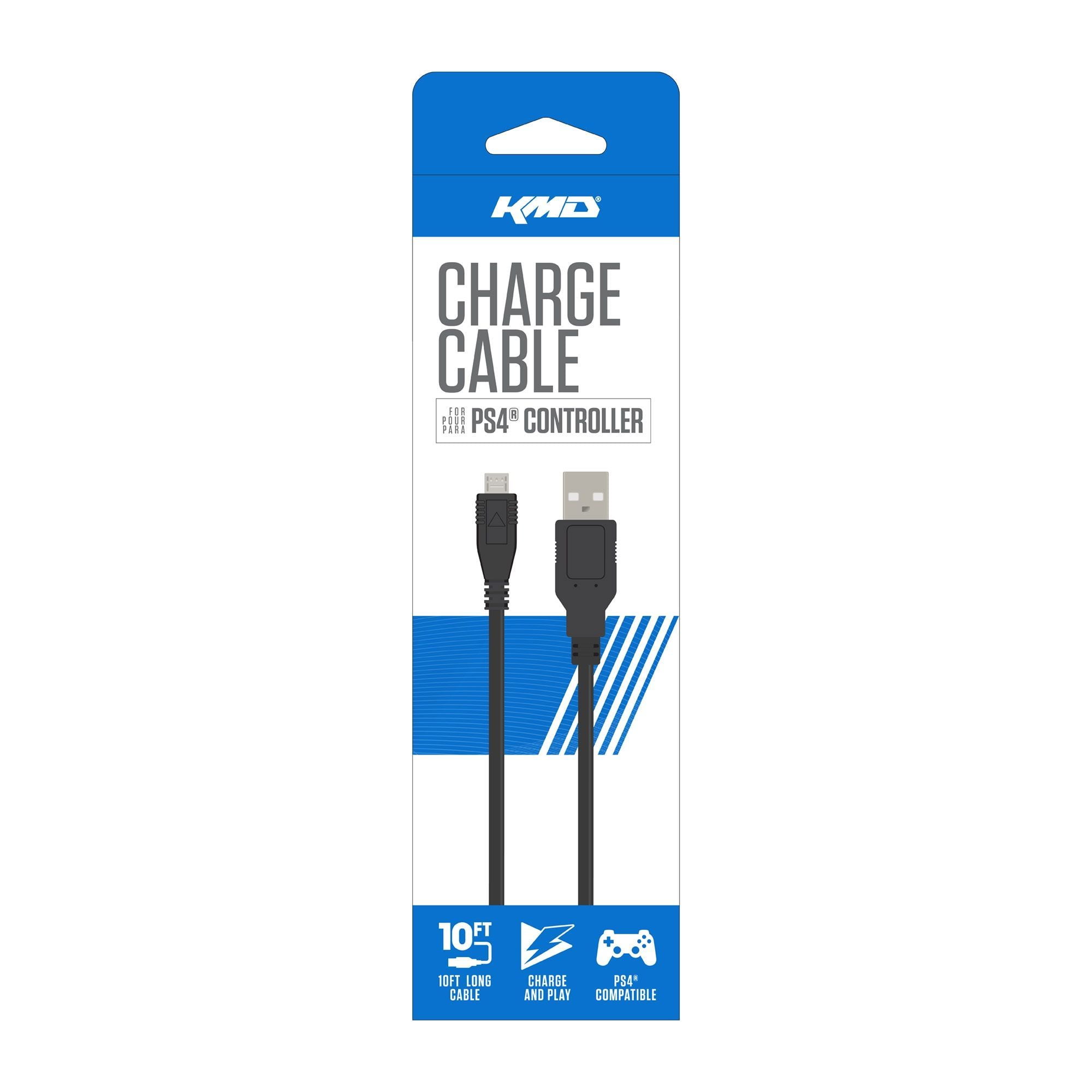 KMD Charge Cable for Sony PS4 Controllers