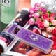 thumbnail image 2 of Funda para Samsung Galaxy S10 con Brillo Líquido Flotante, Purpurina, Parachoques y Anillo Giratorio Soporte, 2 of 5
