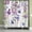 Butterfly, variant on Lfeey Purple Butterfly Leaf Shower Curtain, Modern Bathroom Decor Waterproof Shower Curtain, 72x72 in