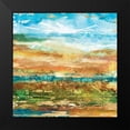 thumbnail image 2 of Kroeker, Wendy 20x20 Black Modern Framed Museum Art Print Titled - Field Stone I, 2 of 5