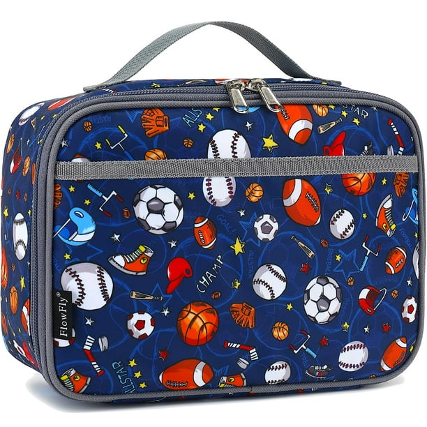 Lonchera FlowFly Kids, bolsa blanda aislante Galaxy para la escuela