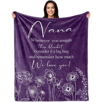 Nana Gifts, Mothers Day Birthday Gifts for Nana, Best Nana Ever Gift, Birthday Gifts for Nana, Nana Gifts from Grandkids, Gifts Ideas for Grandma, Best Birthday Gifts for Nana 50"X60" Blanket