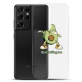 thumbnail image 2 of Avocado Quit Calling Me Clear Case for Samsung® (Samsung Galaxy S21 Ultra), 2 of 2
