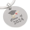 thumbnail image 3 of UPOUART Graduation Season 2024 Keychain Souvenir Stainless Steel 2pcs, 3 of 6