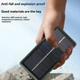 thumbnail image 2 of Cargador de Batería Solar Cargador de Batería de 2 Ranuras Estuche Powerbank Carcasa del Banco de Carga de Batería de Litio para Batería 18650 21700, 2 of 5