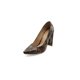 thumbnail image 1 of Zapatilla De Tacon Cafe Animal Print Mundo Terra 028387, 1 of 3