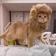 thumbnail image 4 of Funny Pet Lion Hat With Ears Costume Accessories For Cats And Dogs Head Cover, 4 of 8