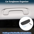 thumbnail image 3 of Unique Bargains Car Sunglasses Case for Mercedes-Benz GLA SUV X156 2015-2024 Eyeglasses Holder Storage Box Plastic Black 1 Set, 3 of 7